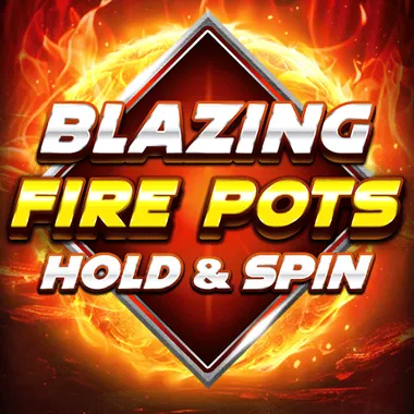Blazing Fire Pots Hold & Spin game tile
